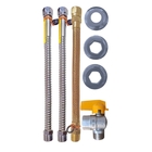 Aquecedor Água A Gás Rinnai Reu E33 Feh 33 Litros Preto Kit L