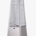 Aquecedor Ambiente Externo Pirâmide Ni48pi Aço Inox - Gás
