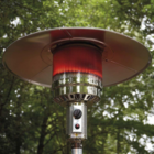 Aquecedor Ambiente Externo Torre Ni48ti Aço Inox - Gás