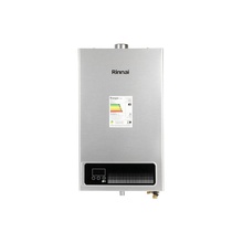 Aquecedor De Agua A Gás Eletrônico 15l E15 Rinnai Glp Prata