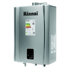 Aquecedor De Agua A Gás Eletrônico 21l E21 Rinnai Glp Prata