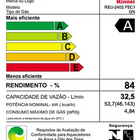 Aquecedor De Agua A Gás Eletrônico 2402 Fec 32 Lt Rinnai Gn