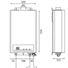 Aquecedor De Água A Gás Komeco 16 Litros Home 16d Gás:gn