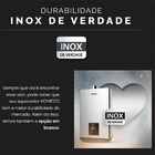 Aquecedor De Água A Gás Komeco 21 Litros Ko 21d Prime Gn Inox