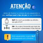 Aquecedor De Agua A Gás Komeco Branco Ko 15m Slim 1bngn4 - Glp