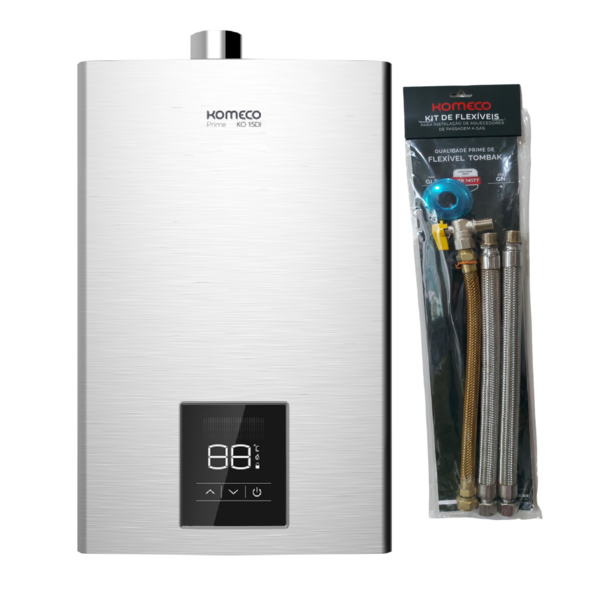 Aquecedor De Água A Gás Komeco Ko 16 Di Prime 16 Litros Glp E