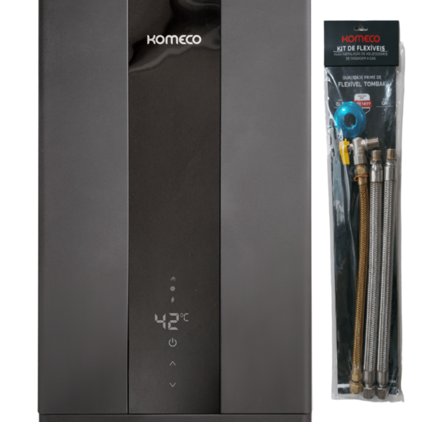 Aquecedor De Água A Gás Komeco Ko 21 Bk Home 21 Litros Glp Co