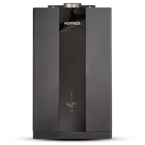 Aquecedor De Água A Gás Komeco Ko 21 Bk Home Preto 21 Litros - Glp