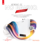 Aquecedor De Água A Gás Komeco Ko 26 D Home Branco Digital Bi