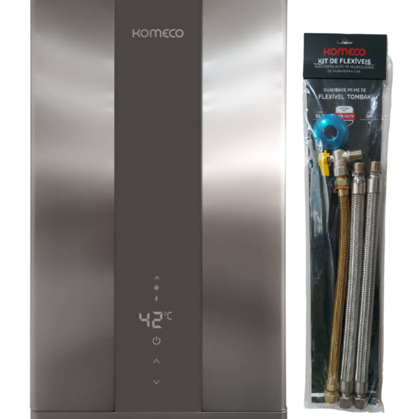 Aquecedor De Água A Gás Komeco Ko 26 Di Home G2 21 Litros Biv