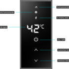 Aquecedor De Água A Gás Komeco Ko 36 Bk Home  ( Preto ) 36 Li