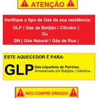 Aquecedor De Água A Gás Komeco Ko 38 Di Prime Wifi ( Inox ) 3