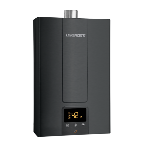 Aquecedor De Água A Gás Lorenzetti 15 Litros LZ 1600DE-BK Pre