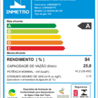 Aquecedor De Água A Gás Lorenzetti 25 Litros Lz 2500de-bk Pre