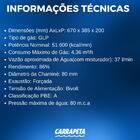 Aquecedor De Agua A Gás Lorenzetti Glp 37 Litros Lz 3700de