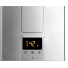 Aquecedor De Água A Gás Lorenzetti Lz 1600 De Inox Gn Com Kit