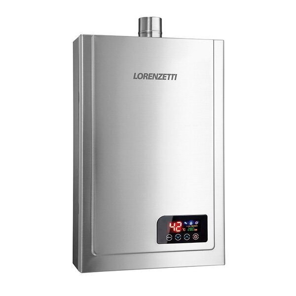 Aquecedor De Água A Gás Lz 2300de-i Digital Lorenzetti Glp (g