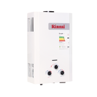 Aquecedor De Agua A Gás Mecânico M09 Rinnai Glp Branco 2 Pil