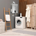 Aquecedor De Água A Gás Rinnai E21 Feh 21 Litros Prata Com Du