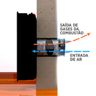 Aquecedor De Ambiente Até 70m³ Único Que Não Resseca O Ar - F