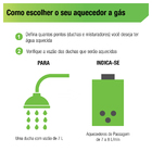 Aquecedor de Passagem a Gás GLP 7 L/min Branco LZ 750 BP Lorenzetti