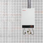 Aquecedor de Passagem a Gás GN 14L/min Branco CML 15 Plus GN Cumulus