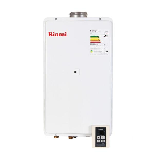 Aquecedor Digital A Gás 32,5l Reu 2402 Fea Glp Rinnai