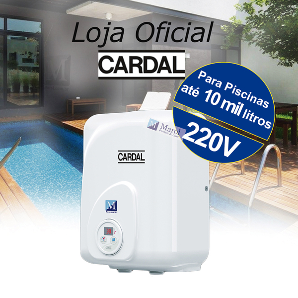 Aquecedor Digital Para Piscinas Ate 10 000 Litros 220v Cardal Leroy Merlin