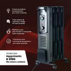 Aquecedor Elétrico A Óleo Eos Comfort Heat Eaq02o 1500w Preto