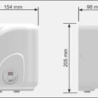 Aquecedor Elétrico Central Cardal Aq257 Flex Digital Branco 2