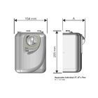 Aquecedor Elétrico Individual Cardal Aq250 Flex 8 Temperatura