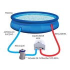 Aquecedor Elétrico Para Piscina Cardal Aq266 Mini Branco 220v