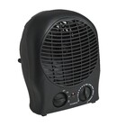 Aquecedor Elétrico Termoventilador 1500W 127V (110V) Preto Flag 4 Equation