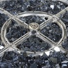 Aquecedor Fire Pit Olímpia Base Cimento com Cristais Cinza K3