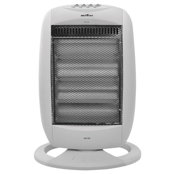 Aquecedor Halógeno Oscilante 3 Níveis De Potência 1200w