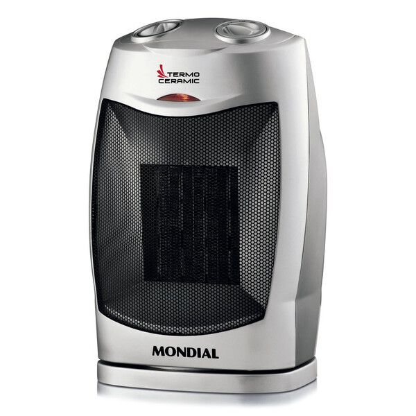 Aquecedor Mondial Termo Ceramic 2 Em 1, 2 Níveis De Potência