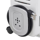 Aquecedor Óleo 1500W 127V (110V) Branco e Preto Equation