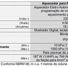 Aquecedor Piscina Digital 4000w 220v Cardal - Aq260220