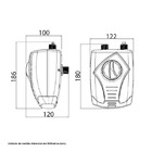 Aquecedor Ponto Modelo Versátil 5500W 110V 50A Branco Lorenzetti
