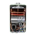 Aquecedor Rinnai 27 Litros E27 Feh Glp Prata (digital) + Kit