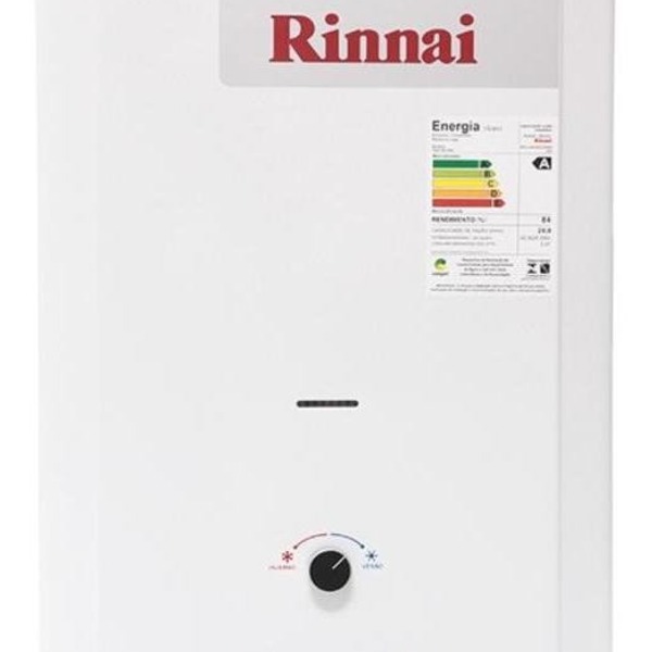 Aquecedor Rinnai M200 Cfh Gn 20 Litros Gás:gn