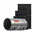 Aquecedor Solar 200l Baixa Pressão Boiler + Placa - Komeco -