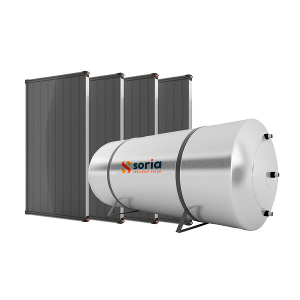 Aquecedor Solar 600 L Inox 316 Baixa Pressão Desnível + 4 Col