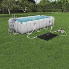 Aquecedor Solar De Agua Painel De Pvc E Borracha Bestway