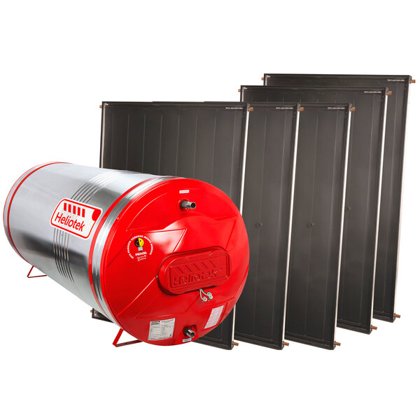 Aquecedor Solar Heliotek 1000 Litros Inox 444 Alta Pressão Mk