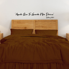 Aquele Que Me Guarda Não Dorme Adesivo Palavra Decorativa - C