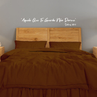 Aquele Que Me Guarda Não Dorme Adesivo Palavra Decorativa - C