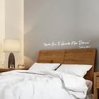 Aquele Que Me Guarda Não Dorme Adesivo Palavra Decorativa - C