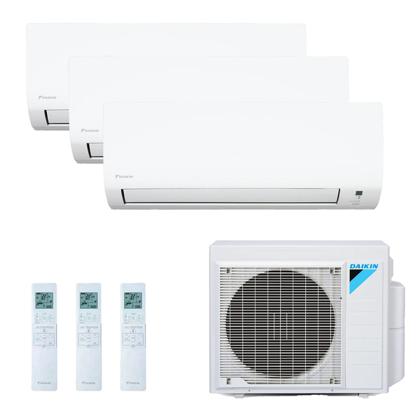 Ar Condicionado Multi Tetra Split Inverter 1x9000, 2x12000 e 1X18000 BTUs Quente e frio 220V Advance Daikin