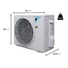 Ar Condicionado 9000 Btus Inverter Daikin Ecoswing Smart Gold